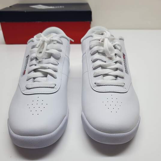 Reebok Classic Princess Women Tennis Shoe Athletic White Training Sneakers Size 10 image number 2