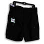 NWT Mens Black Golf Swing Flex Stretch Slash Pocket Athletic Shorts Size 34 image number 1