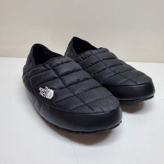 North Face Women's ThermpBall Traction Mule V Slipper Black Women's Size 10 image number 1