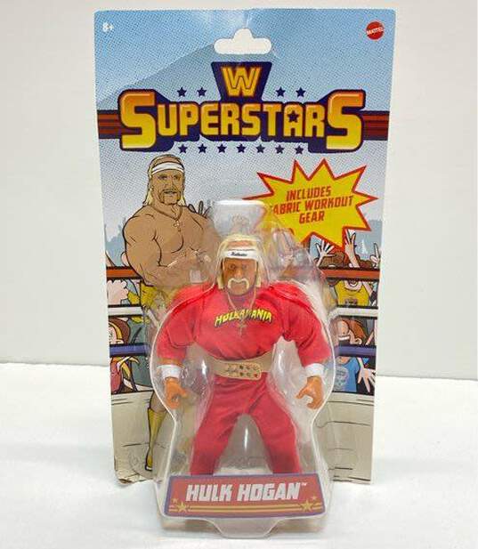 2023 Mattel WWE Superstars Hulk Hogan Action Figure Series 7 (Factory Sealed) image number 1