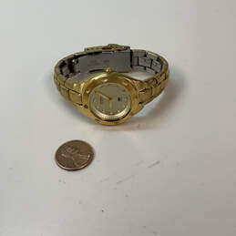 Designer Fossil Blue AM-3357 Two-Tone Strap Round Dial Analog Wristwatch alternative image