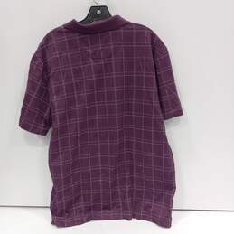 Van Heusen Purple Polo Shirt Size XL alternative image