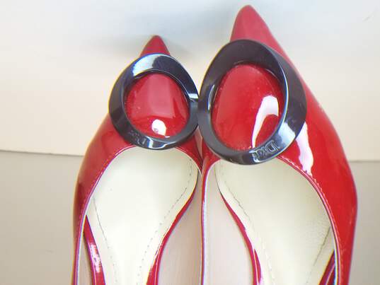 Christian Dior Women's Red Pumps Size 5 w/ COA image number 6