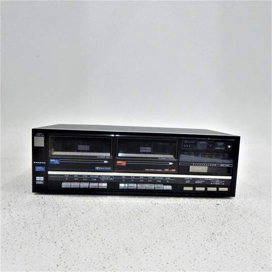 VNTG Sanyo Brand RD W685 Model Stereo Cassette Deck image number 1
