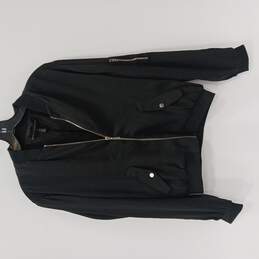 Women's Black Full Zip Jacket Sz S