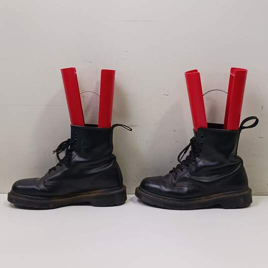 Dr. Martens Men's Black Leather 8-Eye Combat Boots Size 7 image number 3