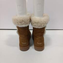 Koolaburra by UGG Woman's Brown Shearling Boots Size 9 alternative image