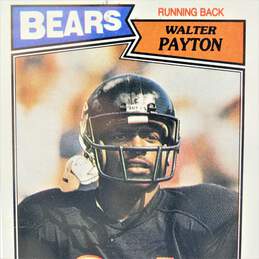 1987 HOF Walter Payton Topps #46 Chicago Bears alternative image