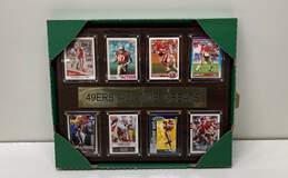 San Francisco 49ers All-Time Greats Trading Card Plaque