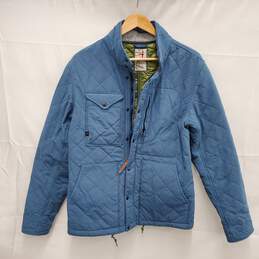 Relwen MN's Quilted Insulated Teal Tanker Jacket Size S