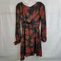 Free People long sleeve floral print mini dress size 8 image number 2