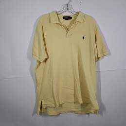 Mens Regular Fit Short Sleeve Collared Golf Polo Shirt Size XL