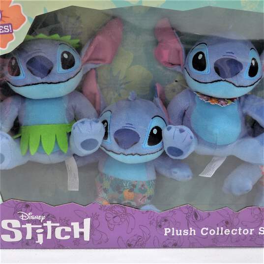 Disney Plush Lilo & Stitch 5pc Plush Doll Toy Set IOB image number 3