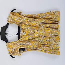 Mimi Chica Women Set Yellow, Floral S