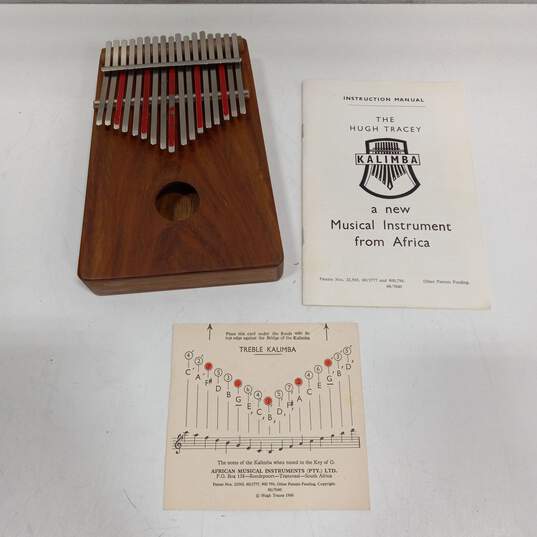 Wooden The Hugh Tracey Kalimba image number 1
