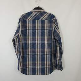 Eighty Eight Men Blue Plaid Button Up Shirt NWT sz XL alternative image
