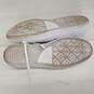 Converse White Leather Chuck Taylor Shoes Size 10 image number 5