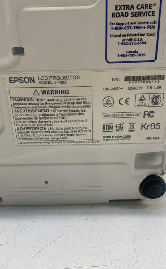 EPSON PowerLite S11 3LCD Multimedia Projector image number 5