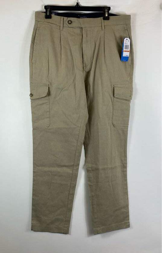 Nautica Beige Pants - Size SM image number 1