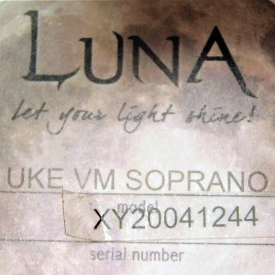 Luna Brand UKE VM SOPRANO Model Soprano Ukulele w/ Original Box image number 4