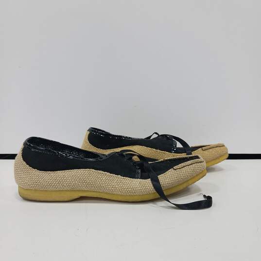 Women's Black & Tan Robert Clergerie Shoes Size 7 1/2 image number 4