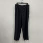 NWT Womens Blue Notch Lapel Blazer And Pants Two Piece Suit Set Size 16 image number 4