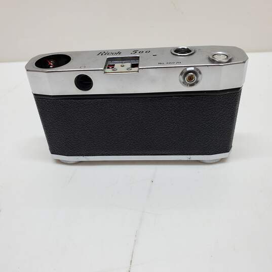 Vintage Ricoh 500 Rangefinder 35mm Film Camera image number 2