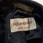 Authenticated Vintage Yves Saint Laurent Navy Full Length Coat Size L image number 4