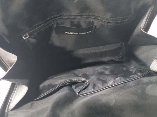 Wilsons Leather Black Mini Backpack image number 5