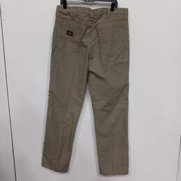 Wrangler Men's Brown Work Pants Size 36 x 34 alternative image