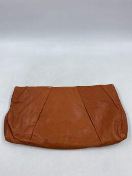 Authentic Halston Heritage Leather Clutch Bag alternative image