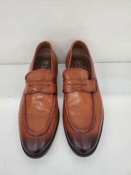 Thomas & Vine Bishop Apron Toe Penny Loafer Dress Shoes Size-12
