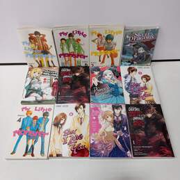 Bundle Of 12 Assorted Manga Books