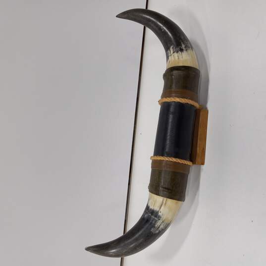Wall Hanging Bull Horn Décor image number 4