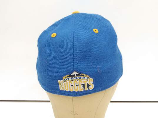 New Era NBA Denver Nuggets Boys' Flat Brim Hat image number 2