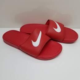 Nike Red Slide Flip Flops