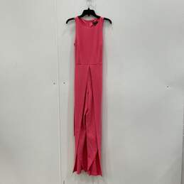 NWT INC International Concepts Womens Pink Sleeveless One-Piece Jumpsuit Size 6