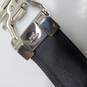 AUTHENTICATED WMNS FERRAGAMO 42in LEATHER BUCKLE BELT image number 3