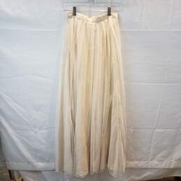 Carmen Marc Valvo Long Nylon Skirt Dress Women's 43in Length x 12in Waist