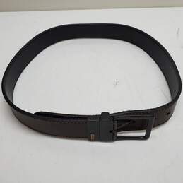 Brown/Black Leather Levi's Belt