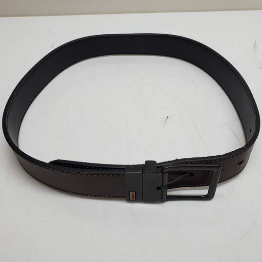 Brown/Black Leather Levi's Belt image number 1