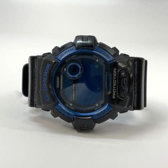 Designer Casio G-Shock G-8900A Black Round Dial Digital Wristwatch image number 1