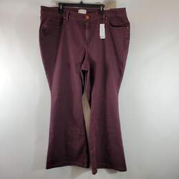 Lane Bryant Women Purple Jeans Sz 24 NWT