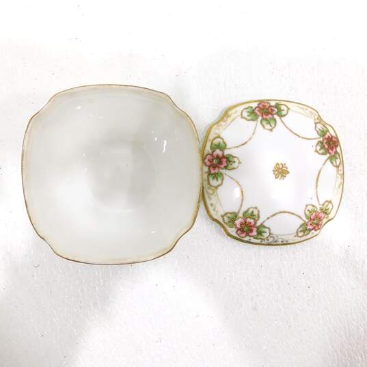 7 Piece Antique Nippon Dresser/Vanity Set Hand-Painted Japan Porcelain 1891-1921 image number 11