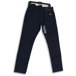 NWT Armani Exchange Womens Blue Denim Medium Wash Skinny Leg Jeans Size 33R alternative image