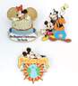 Collectible Disney Mickey & Minnie Mouse & Goofy Enamel Trading Pins 33.2g image number 1
