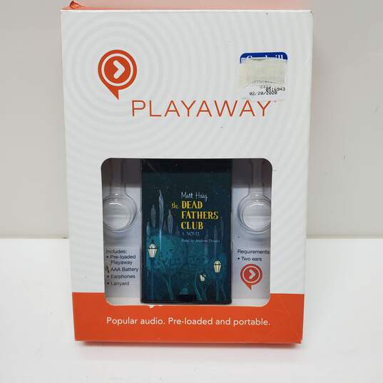 Playaway Audio Book Player on the Go Dead Father's Club image number 1