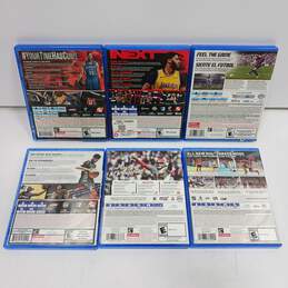Bundle of 6 Assorted Sony PlayStation 4 PS4 Video Games alternative image