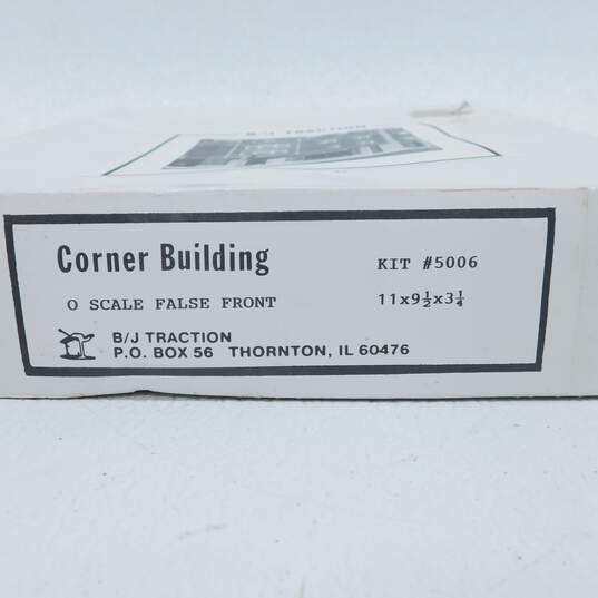 B/J Traction Corner Building O Scale Model Kit IOB image number 2