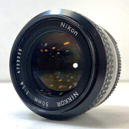 Nikon Ai-s NIKKOR 50mm f/1.4 MF Standard Prime Camera Lens